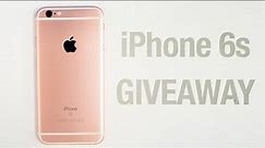 Apple iPhone 6s Giveaway! (64GB, SIM-Free)