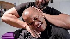 CUBAN MUSCLES CRISIS: Hector Lombard gets Judo Style Chiropractic