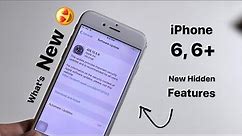 NEW features 😍 in ios 12.5.6 😍NEW update for iPhone 6 ||How to update iPhone 6 on latest update