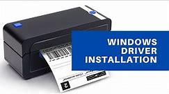 Windows Setup Video for the LH-560 Label Printer