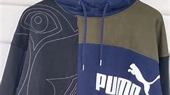 New designs out now including this one of a kind Puma patchwork hoodie 💙 #nowaste #textilewaste #reducereuserecycle #upcycling #upcycle #upcycledfashion #ruok #secondlife #oneofakind #newdesigns #unique #puma | Megan Rose
