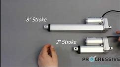 Linear Actuator Stroke Length Explained: How it Effects Overall Dimensions