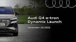 [Audi Q4 e-tron] Dynamic Launch プレス発表会 [アウディ ジャパン]