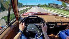 1989 Ford Bronco Eddie Bauer 4x4 - POV Test Drive (Binaural Audio)