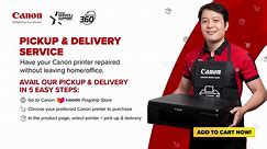 Pickup and Deliver Service for your Canon Printer!