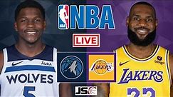 Minnesota Timberwolves vs Los Angeles Lakers | NBA Live Scoreboard