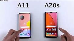 SAMSUNG A11 vs A20s - SPEED BTEST in 2021