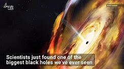 Behemoth black hole found that’s 40 billion times the Sun’s mass