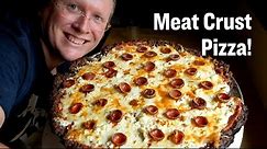How to make a Meat Crust Pizza