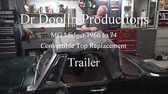 Dr Doolin MG Midget Convertible Top Replacement