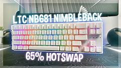 LTC NB681 Nimbleback 65% Hotswappable Mechanical Keyboard Review