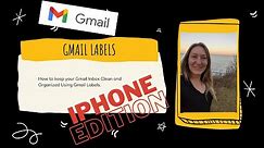 How to Create Folders in Gmail 2020 and 2021 | Gmail Labels for iPhone