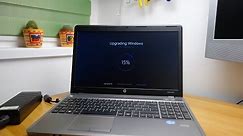 Windows 10 upgrade on HP ProBook 4540s