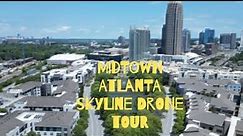 Midtown Atlanta 4K Drone Skyline Drone Tour | 2023 Compilation with Relaxing Music