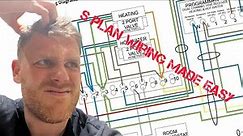 S plan wiring the basics. Diagram made easy to understand and follow