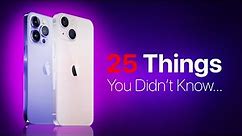 iPhone 13 - 25 Things You Didn't Know!