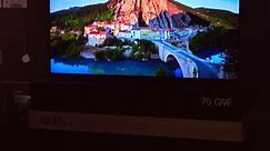 2018 QLED TV: Extra-large over 75-inch TV