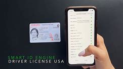 Smart ID Engine – Green AI-based OCR software for Indiana Drivers License scanning