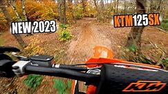 First Ride on New 2023 KTM 125 SX