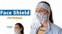 How to make COVID-19 Face Shield DIY | Visor DIY [EASY]