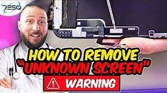⚠️ How to REMOVE “Important Display Message (Unknown Part)” WARNING - iPhone Screen & Face ID Repair