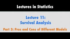 Survival Analysis Part 3 | Kaplan Meier vs. Exponential vs. Cox Proportional Hazards (Pros & Cons)