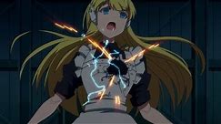 Anime robot girl broken scene #5