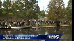 Ceremony marks Oklahoma City bombing anniversary
