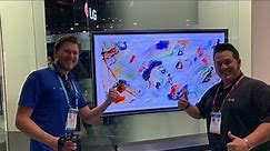 LG 4k OLED W10 Wallpaper TV| Thinnest TV of CES 2020??