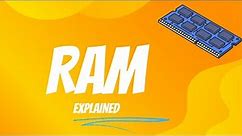 RAM | Random Access Memory Basics of Computing