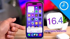 iOS 16.4 - 50+ Changes and Features!