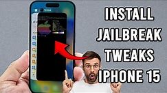 How to Install Jailbreak Tweaks on iPhone 15 Easily!