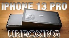 iPhone 13 Pro Graphite Unboxing, Setup, First Look!