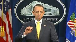 Department of Justice News Conference