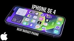 iPhone SE 4 - The BEST Budget iPhone is Coming 2024!