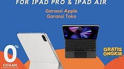(RESMI) Apple Magic Keyboard for iPad Pro M1 M2 & iPad Air New - Black, iPad Pro 11 M2 di Tech Studio Indonesia | Tokopedia