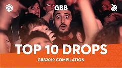 TOP 10 DROPS 😱 Grand Beatbox Battle Solo 2019