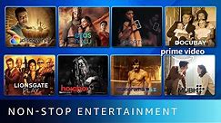 Non-Stop Entertainment on Prime Video Channels
