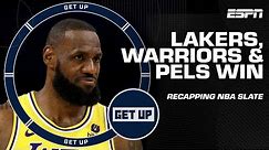 NBA Recap 💥 Lakers over Clippers in OT, Warriors get by Kings, Zion has near triple-double | Get Up