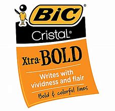 Image result for Bic Cristal Xtra Bold Pen