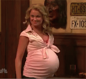 Amy Poehler Pregnant Dance 68