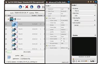 Xilisoft DVD Ripper Standard screenshot #2