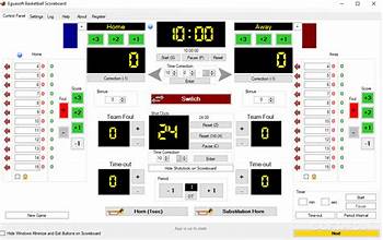 Eguasoft Volleyball Scoreboard screenshot #2