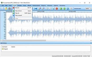 Nero WaveEditor screenshot #2