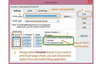 Check Virtual Printer for QuickBooks screenshot #1