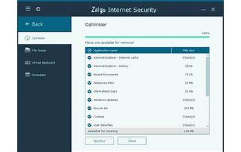 Zillya! Internet Security screenshot #0