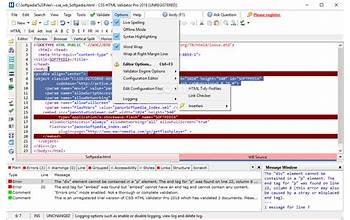 CSS HTML Validator Pro screenshot #1