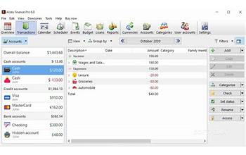 Alzex Personal Finance Pro screenshot #2
