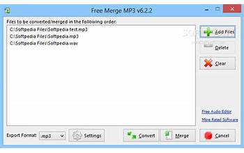 Free Merge MP3 screenshot #0