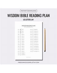 Image result for Bible Reading Plans Printable